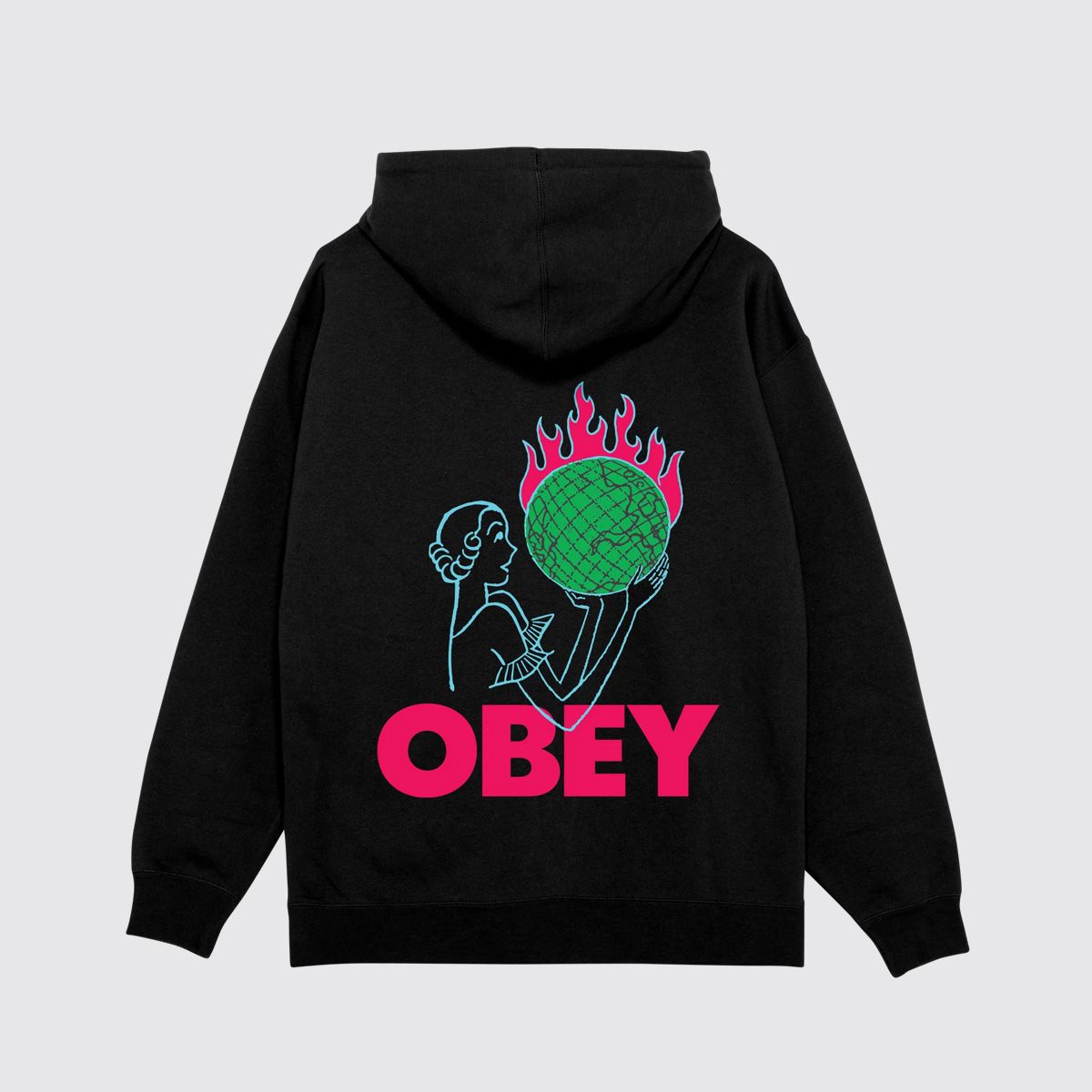 Obey_World_In_Flames_Fleece_1_1757422104_1 World In Flames Hoodie - Image 1