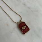 Crimson Eye Necklace
