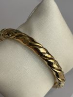 Twisted Bangle Bracelet - Image 2
