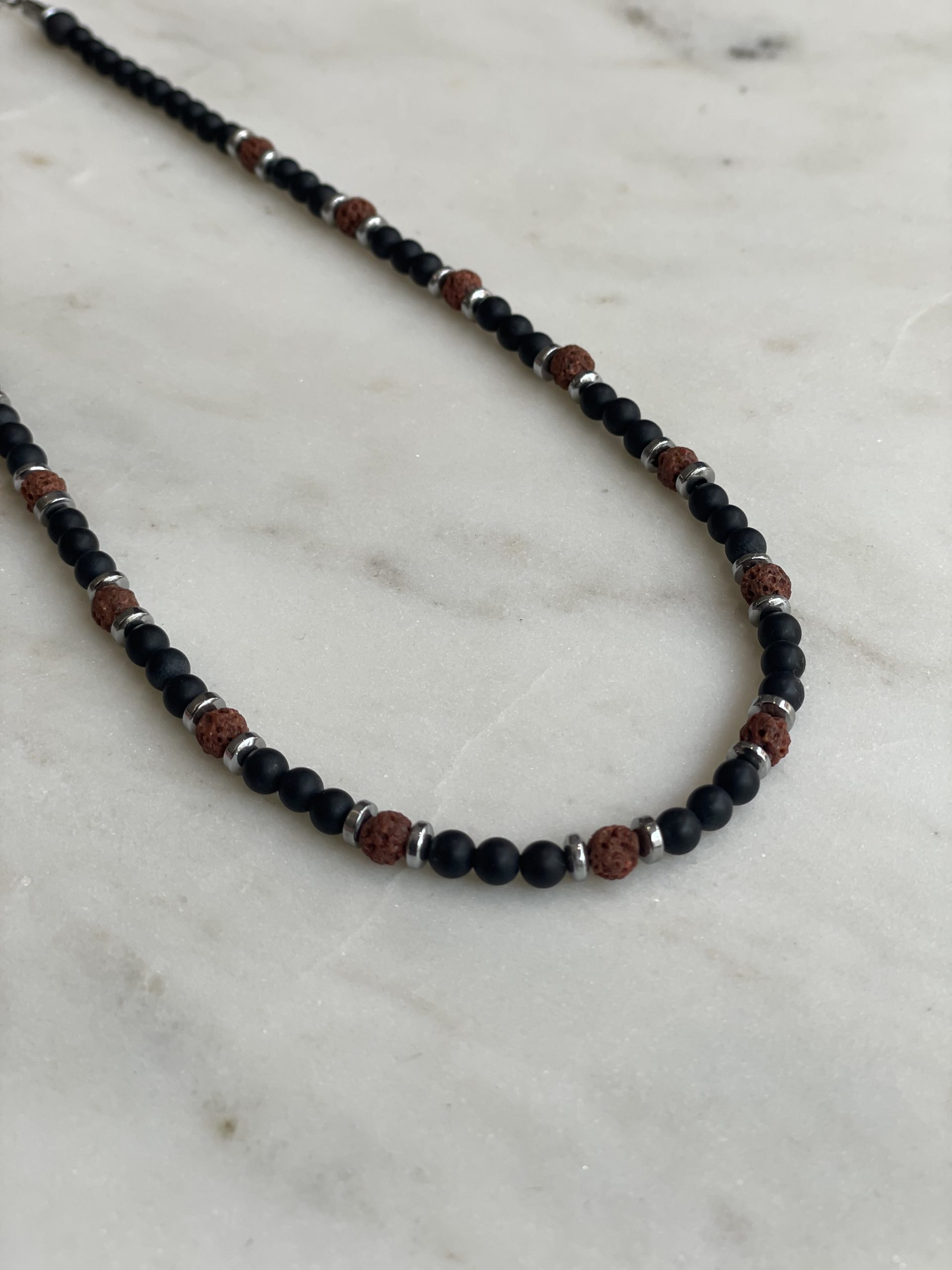 D33C95C3-5E2E-4E3F-89A6-006077C613FC Earth & Steel Necklace - Image 1