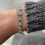 Scarlet Glow Cuff Bracelet