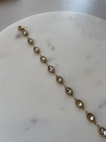 Oval Spark Gold Bracelet