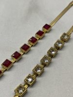 Scarlet Glow Cuff Bracelet - Image 3