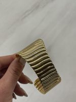 Gold Texture Bracelet - Image 4