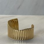 Gold Texture Bracelet
