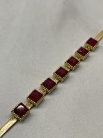 Scarlet Glow Cuff Bracelet - Image 2