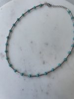 Turquoise Minimal Necklace - Image 3