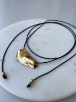 Fluid Gold Necklace - Image 2