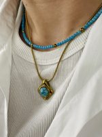 Golden Turquoise Necklace - Image 5