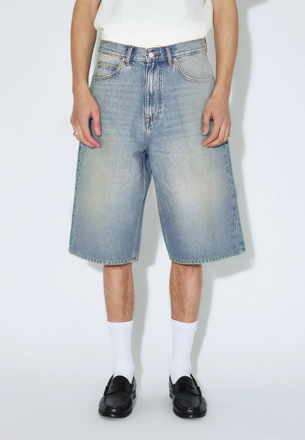 2610103L95_DrDenim_ValiShorts_StreamSkyAged_Main_M3_1_e0380d33-beba-445d-8812-11337c7bc246 Vali Shorts - Image 1