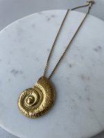 Golden Spiral Necklace