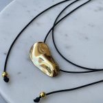 Fluid Gold Necklace