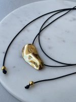 Fluid Gold Necklace