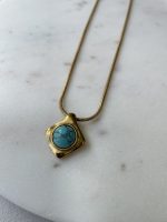 Golden Turquoise Necklace - Image 2