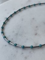 Turquoise Minimal Necklace - Image 2
