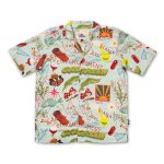 Hawaiian Shirt Treasure Trail Pistachio