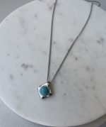Silver Turquoise Necklace