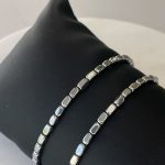 Geometric Hematite Bracelet