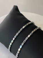 Geometric Hematite Bracelet