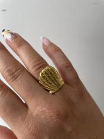 Golden Shell Ring - Image 3