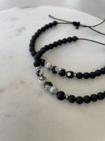 Black & White Harmony Bracelet - Image 2