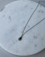Midnight Drop Necklace