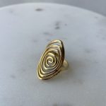 Infinity Spiral Ring