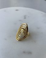 Infinity Spiral Ring