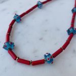 Coral Sky Necklace