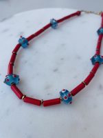 Coral Sky Necklace