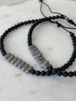 Black Hematite Balance Bracelet - Image 3