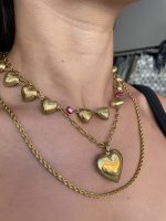 Golden Hearts Necklace - Image 5