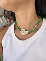 Shell Green Necklace - Image 4