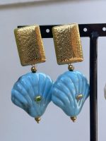Ocean Shell Earrings - Image 2