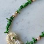 Shell Green Necklace
