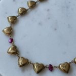 Golden Hearts Necklace