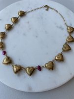 Golden Hearts Necklace - Image 3