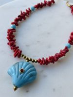Coral Shell Necklace