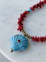 Coral Shell Necklace - Image 2