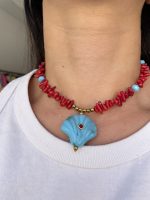 Coral Shell Necklace - Image 4