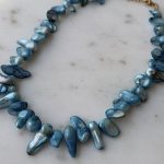 Aqua Pearl Necklace
