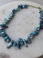 Aqua Pearl Necklace