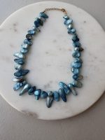 Aqua Pearl Necklace - Image 4