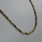 Golden – Blue Chain Necklace