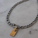 Silver Tag Necklace
