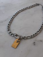 Silver Tag Necklace