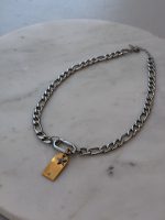 Silver Tag Necklace - Image 3