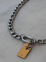 Silver Tag Necklace - Image 2