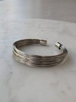 Steel Multi Line Bracelet