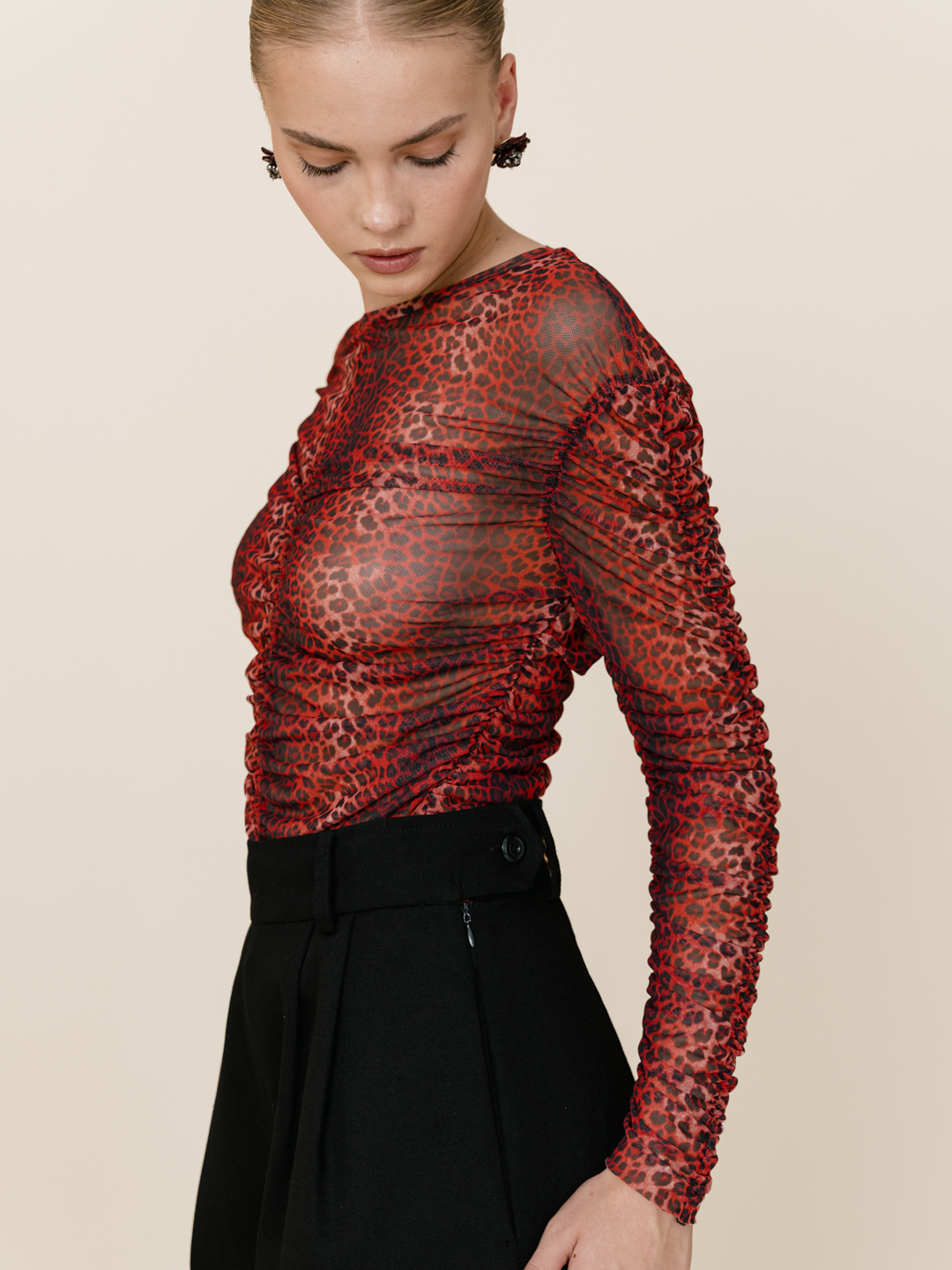 LOVER-AND-ALICIA-FW26-27-467 Stormi Top - Image 1